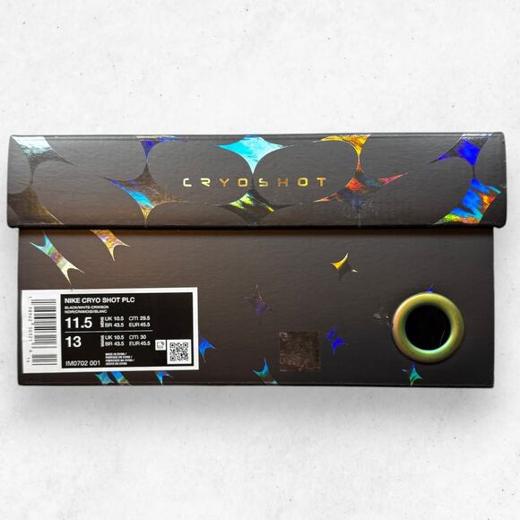 New Nike x Palace Cryo Shot PLC Black White Crimson Men\'s 11.5 IM0702-001 main image 6